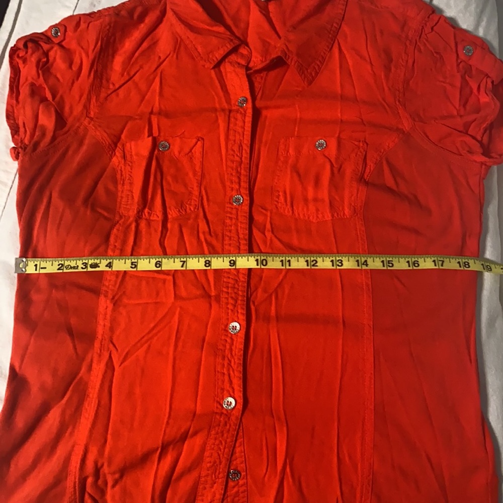 Guess Button Down Tee - image 5